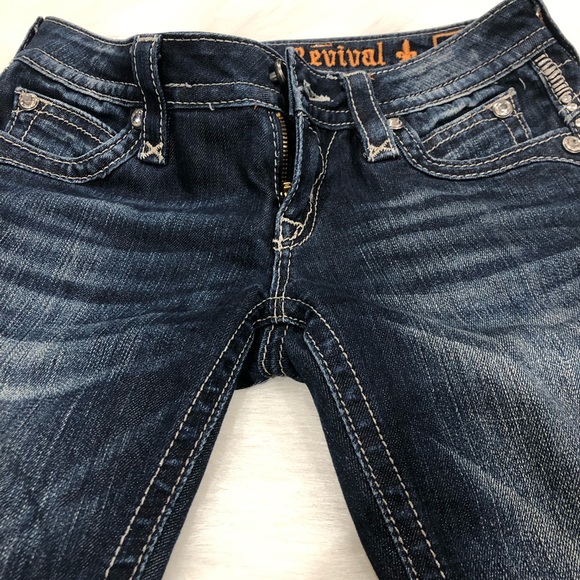 Rock Revival Women’s Skinny Jeans Size 26 - Picture 9 of 14